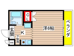 シーズンコート野並の物件間取画像